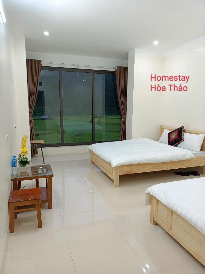 Homestay Hoa Thao - Bus ,Trek & Motorbike Mu Cang Chai Extérieur photo