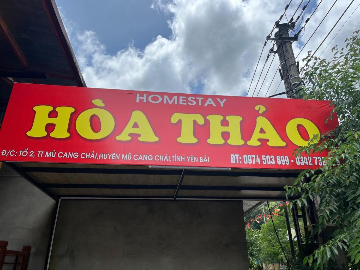 Homestay Hoa Thao - Bus ,Trek & Motorbike Mu Cang Chai Extérieur photo