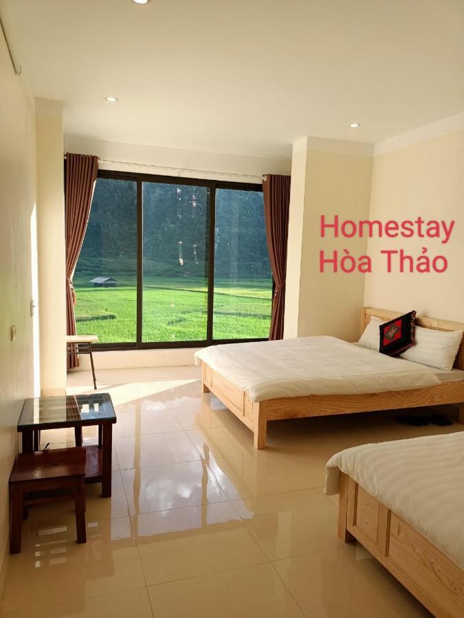 Homestay Hoa Thao - Bus ,Trek & Motorbike Mu Cang Chai Extérieur photo